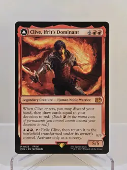 Clive, Ifrit's Dominant / Ifrit, Warden of Inferno #133 Final Fantasy Reg Mythic - Image 1
