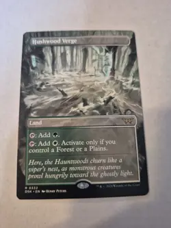 Hushwood Verge (Borderless) Duskmourn: House of Horror Regular - Image 1