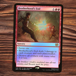 Brotherhood's End - Foil - Brothers' War - Magic the Gathering - Image 1