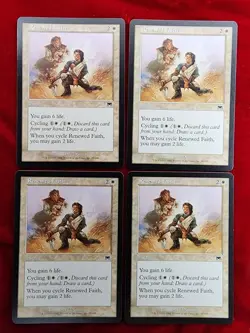 Renewed Faith (X4) - Onslaught - Magic the Gathering - Instant - Image 1