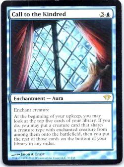 #30 Call to the Kindred Dark Ascension Rare - Image 1