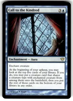 Call to the Kindred Dark Ascension Regular MTG - Image 1
