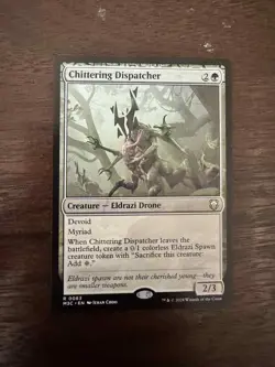 Chittering Dispatcher Commander: Modern Horizons 3 Rare - Image 1