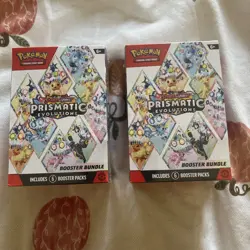 2x Pokemon Trading Card Game, Prismatic Evolutions Booster Bundle - Image 1