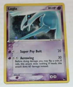 Pokemon: Lugia - 2/17 - Holo Rare Pokemon POP Series 5 Promos Foil Card 2007 - Image 1