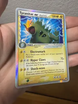 Pokemon TCG Tyranitar ex (Delta Species) 99/101 Dragon Frontiers Holo - HP/DMG - Image 4