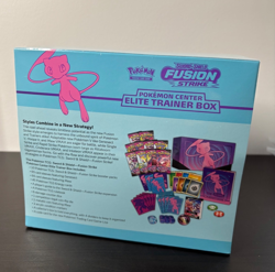 Pokemon ETB Sword & Shield Fusion Strike Pokemon Center Elite Trainer Box SEALED - Image 3