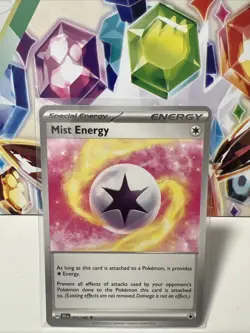 2X Playset Mist Energy 161/162 Uncommon Regular - Pokemon TCG Temporal Forces NM - Image 1