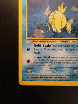 POKEMON NEO REVELATION UNLIMITED SHINING MAGIKARP HOLO 66/64 LP ENG - Image 4