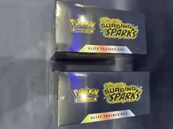 Pokemon TCG Surging Sparks Elite Trainer Box ETB 2x Sealed (LOT OF 2) - Image 5