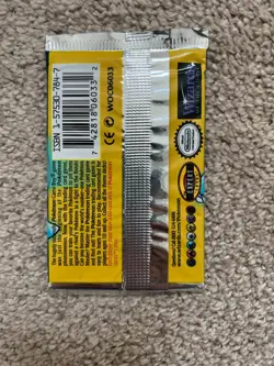 Pokemon Base Set Booster Pack Unlimited Blastoise Art WOTC TCG Vintage Sealed - Image 2