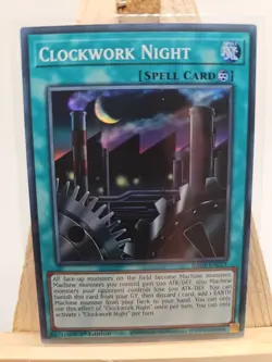 Yu-Gi-Oh Clockwork Night Super Rare RA03-EN071 Near Mint Condition - Image 1
