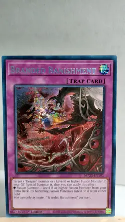 Branded Banishment 1st Edition [LP] - Yu-Gi-Oh! MP23 [Prismatic Secret Rare] - Image 1