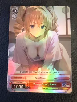 Ravel Full Art Anime One Piece Waifu Trading Card Holofoil Season 3 - Image 1