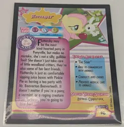 #6 Fluttershy MLP Series 2 Trading Card Enterplay Hasbro 2013 - Image 2