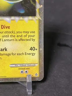 Pokemon Lanturn Prime 86/95 Unleashed Holo Card Ultra Rare 2010 - Image 4