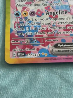 Pokemon Sylveon EX Sir 156/131 SV Prismatic Evolutions Card TCG NM/M - Image 3
