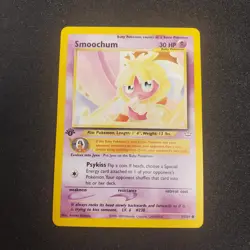 Smoochum - 54/64 - 1st Edition Neo Revelation Set - Pokemon Card - NM - Image 1