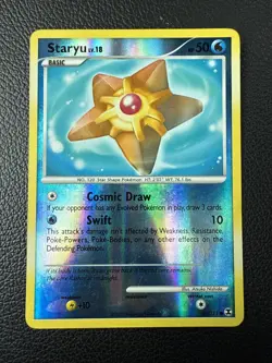 Staryu 83/111 LP Reverse Holo Platinum Rising Rivals Card. Rare Pokemon in shop! - Image 1