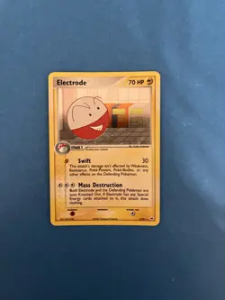 Pokemon TCG Electrode Holo Rare Card 5/101 Hidden Legends Series - Image 1