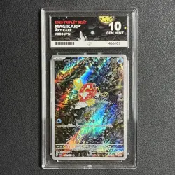 ACE 10 Magikarp AR 080/073 SV1a Triplet Beat Japanese Pokemon Card GEM MINT - Image 1