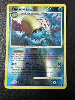 Pokemon Card - Omanyte Majestic Dawn 69/100 Reverse Holo - Image 1
