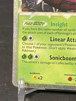 Yanmega Prime 98/102 Holo Pokemon TCG Heartgold Soulsilver Triumphant Card MP - Image 5