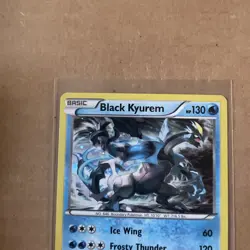 Pokemon TCG Black Kyurem XY160 Holo Promo Card Black Star Promo - Image 2