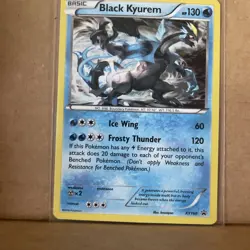 Pokemon TCG Black Kyurem XY160 Holo Promo Card Black Star Promo - Image 3