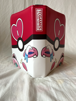 TCGAMES 440‑Card Binder 4‑Card Pocket - Sylveon, Jigglypuff & Skitty - Pokemon - Image 3