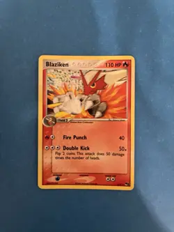 BLAZIKEN 1/17 POP Series 1 HOLO rare promo Pokemon TCG card VLP - Image 1