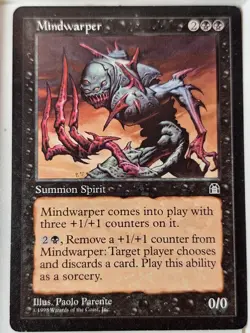 Mindwarper - Stronghold - Magic the Gathering MTG Nice! - Image 1