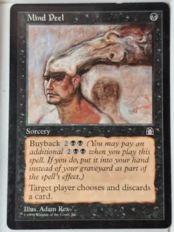 Mind Peel - Stronghold - Magic the Gathering MTG Nice! - Image 1