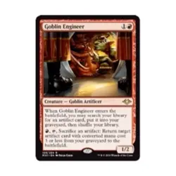WOTC MtG Modern Horizons Goblin Engineer (R) NM - Image 1