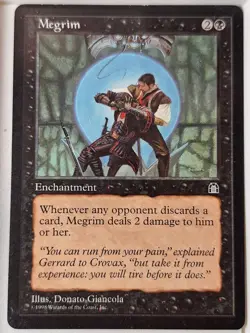 Megrim - Stronghold - Magic the Gathering MTG Nice! - Image 1