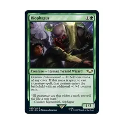 WOTC MTG - Universes Beyond: Warhammer 40,000 Biophagus (R) NM - Image 1