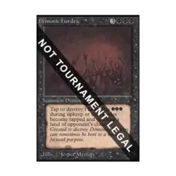 WOTC MtG Collector's Ed Demonic Hordes (CE) (R) EX - Image 1