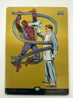 MTG Counterspell 0009 Foil (FULL ART) Marvel Eternal Legal NM MAR - Image 1