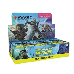 MTG Magic:The Gathering March of the Machine Set Booster Box 30 Packs New Sealed - Image 1