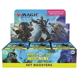 MTG Magic:The Gathering March of the Machine Set Booster Box 30 Packs New Sealed - Image 3