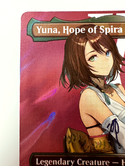 MTG Yuna, Hope of Spira (Borderless) (Surge Foil) Final Fantasy 0549 NM/MT - Image 2