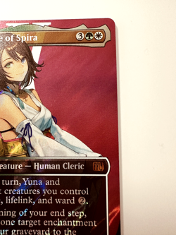 MTG Yuna, Hope of Spira (Borderless) (Surge Foil) Final Fantasy 0549 NM/MT - Image 5