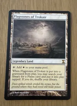 MTG Flagstones Of Trokair Time Spiral Regular NM - Image 1