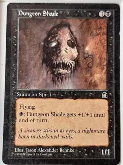 Dungeon Shade - Stronghold - Magic the Gathering MTG Nice! - Image 1