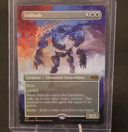 Solitude Foil Borderless 307 Magic: The Gathering MTG NM MH2 - Image 1