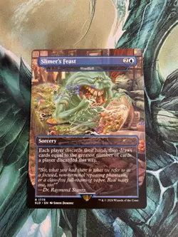 MTG Slimer's Feast - Windfall - Secret Lair x Ghostbusters 1775 NM - Image 1