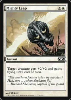 Mighty Leap - Magic 2012 (M12) #26/249 MTG Magic The Gathering - Image 1