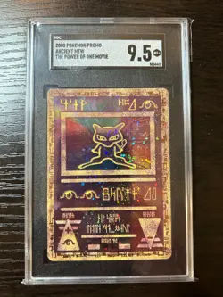 2000 Pokemon Movie Promo Ancient Mew SGC 9.5 MT+!!! - Image 1