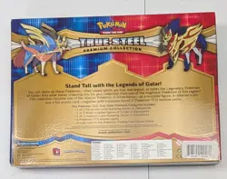 2020 Pokemon TCG: Zacian Zamazenta True Steel Premium Collection Box Sealed - Image 2