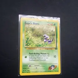 Pokemon Koga's Ekans - WOTC Gym Challenge Common 77/132 - Image 1
